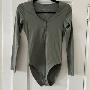 Everlane The Henley Bodysuit